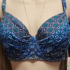 Bleu Bathing Suit Top